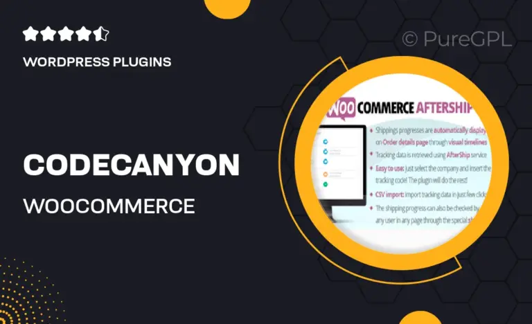 codecanyon woocommerce aftership