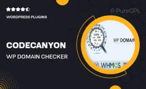 Codecanyon | WP Domain Checker