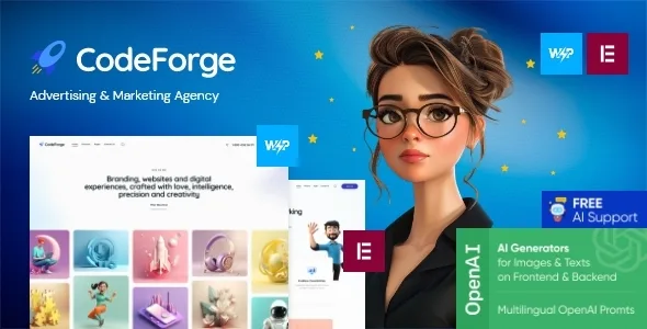 codeforge it company wordpress theme 1
