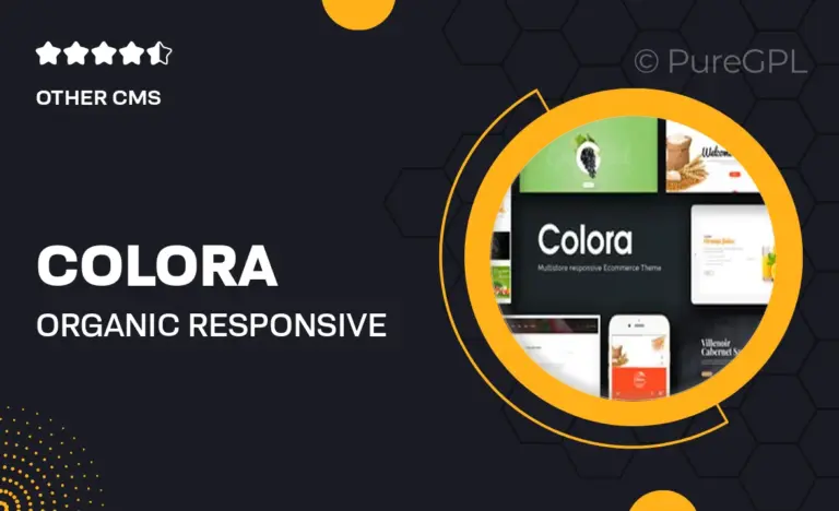 colora organic responsive magento theme