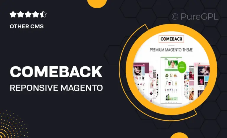 comeback reponsive magento theme ce 1 9 2