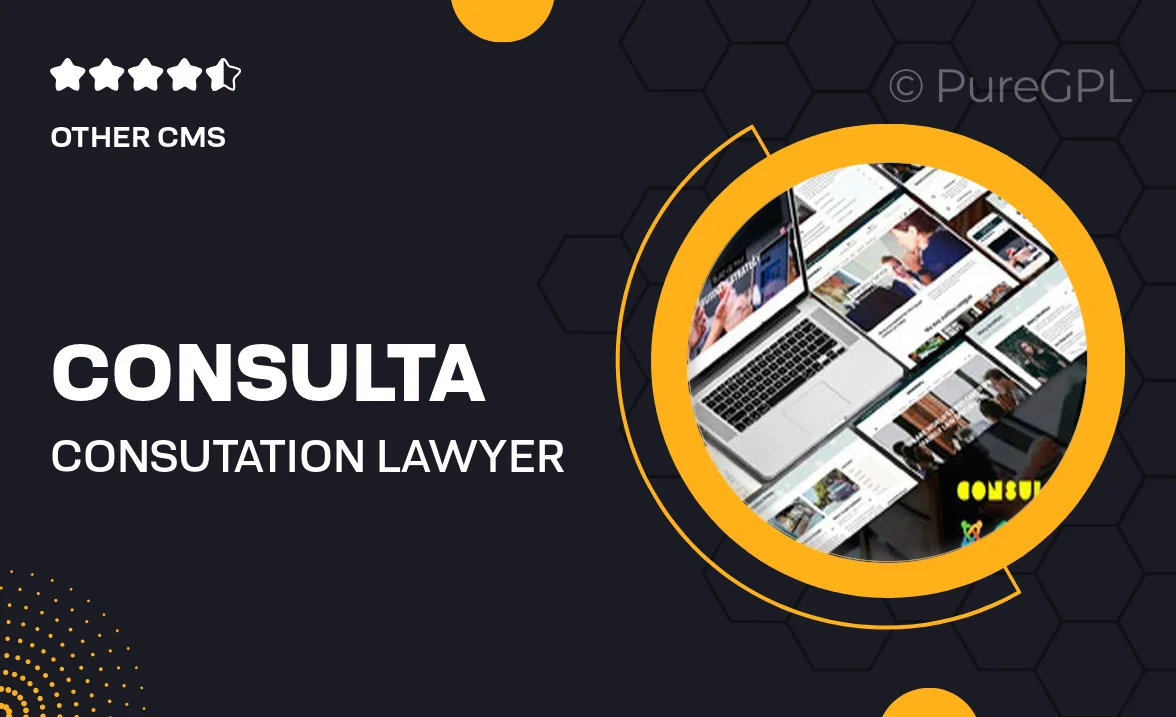 Consulta – Consutation & Lawyer Joomla Template