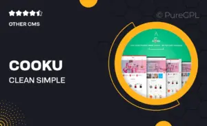 Cooku – Clean, Simple VirtueMart Joomla Template