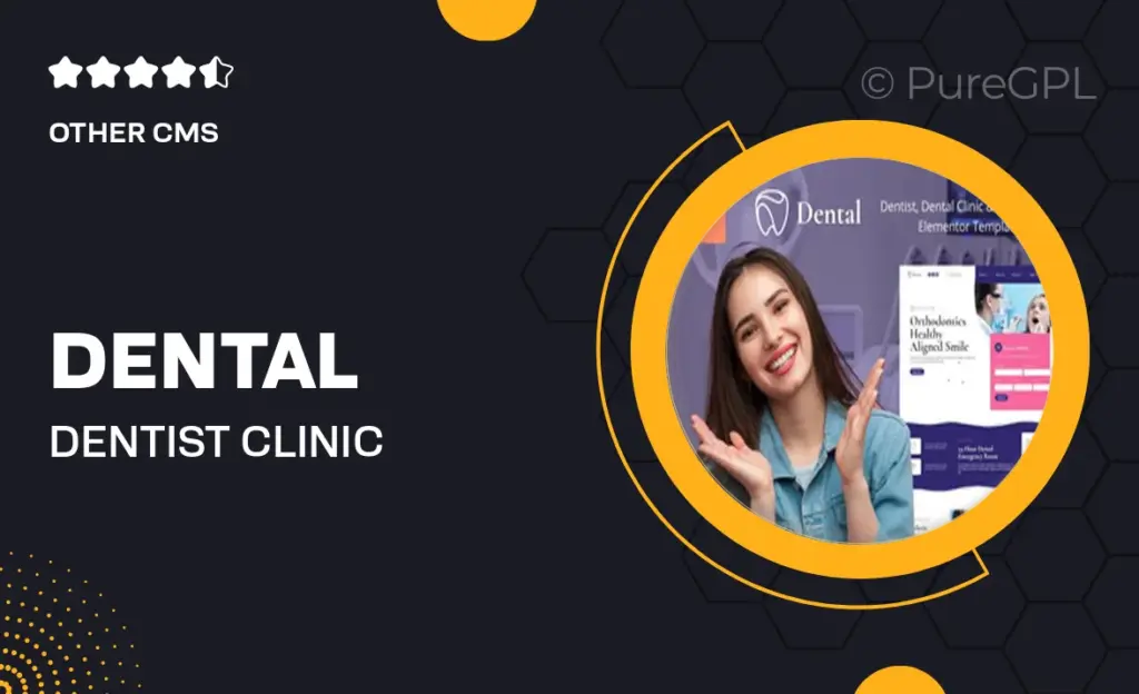 Dental – Dentist Clinic & Medical Elementor Template Kit 57 Dental – Dentist Clinic & Medical Elementor Template Kit