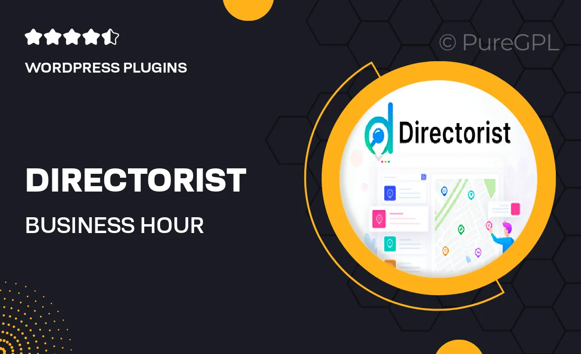 Directorist | Business Hour
