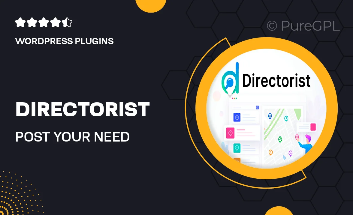 Directorist | Post Your Need