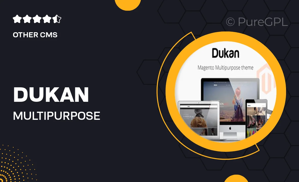 Dukan – Multipurpose Magento Theme