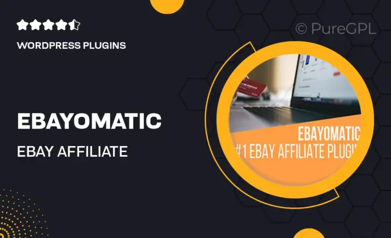 ebayomatic ebay affiliate automatic post generator wordpress plugin