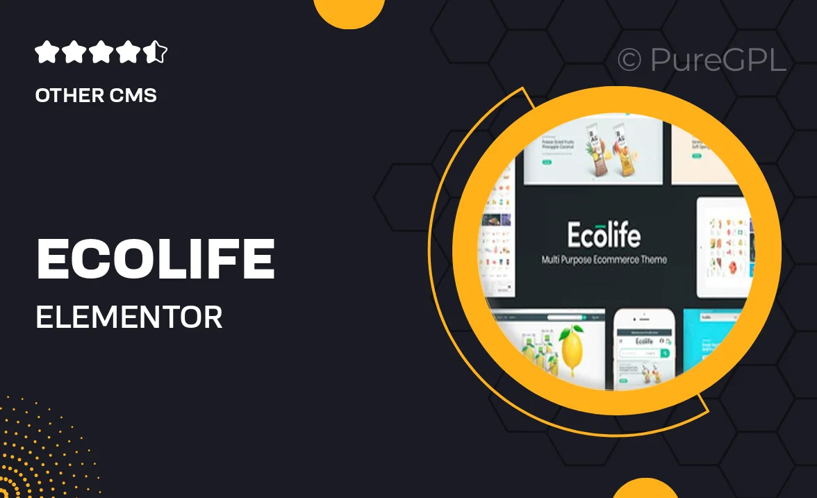 Ecolife Elementor – Multipurpose Prestashop 1.7.x, 8.x Theme