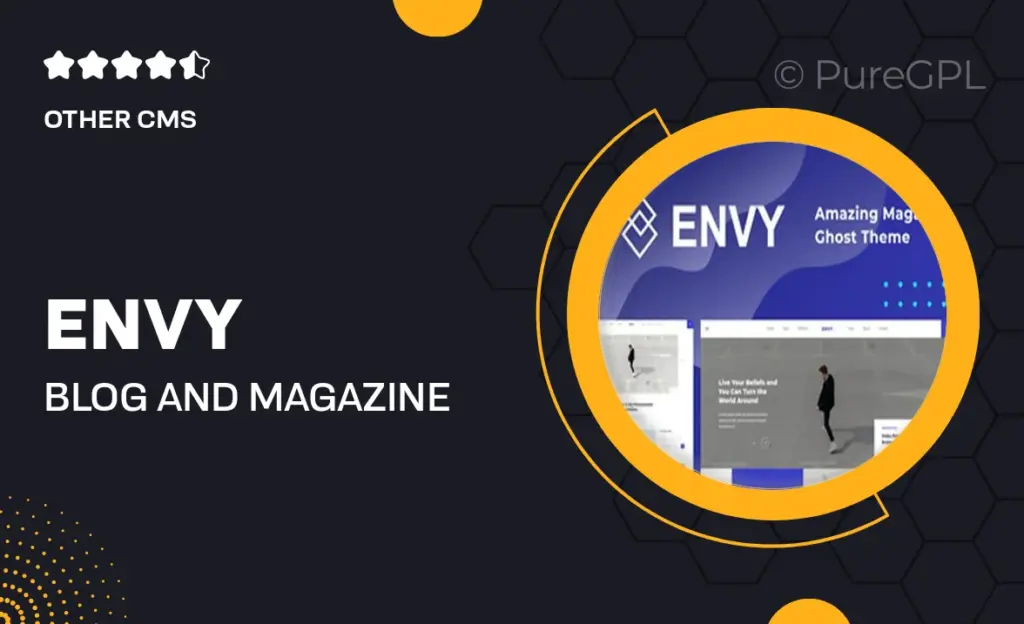 Envy – Blog and Magazine Ghost Theme 57 Envy – Blog and Magazine Ghost Theme