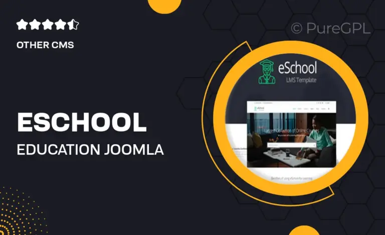 eschool education joomla lms template