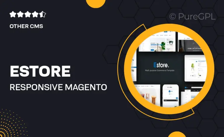 estore responsive magento theme