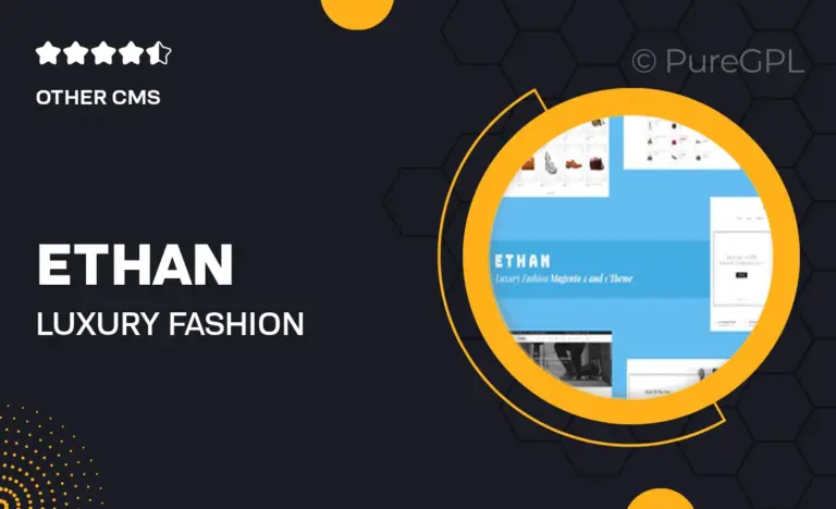 ethan luxury fashion magento 2 and 1 theme