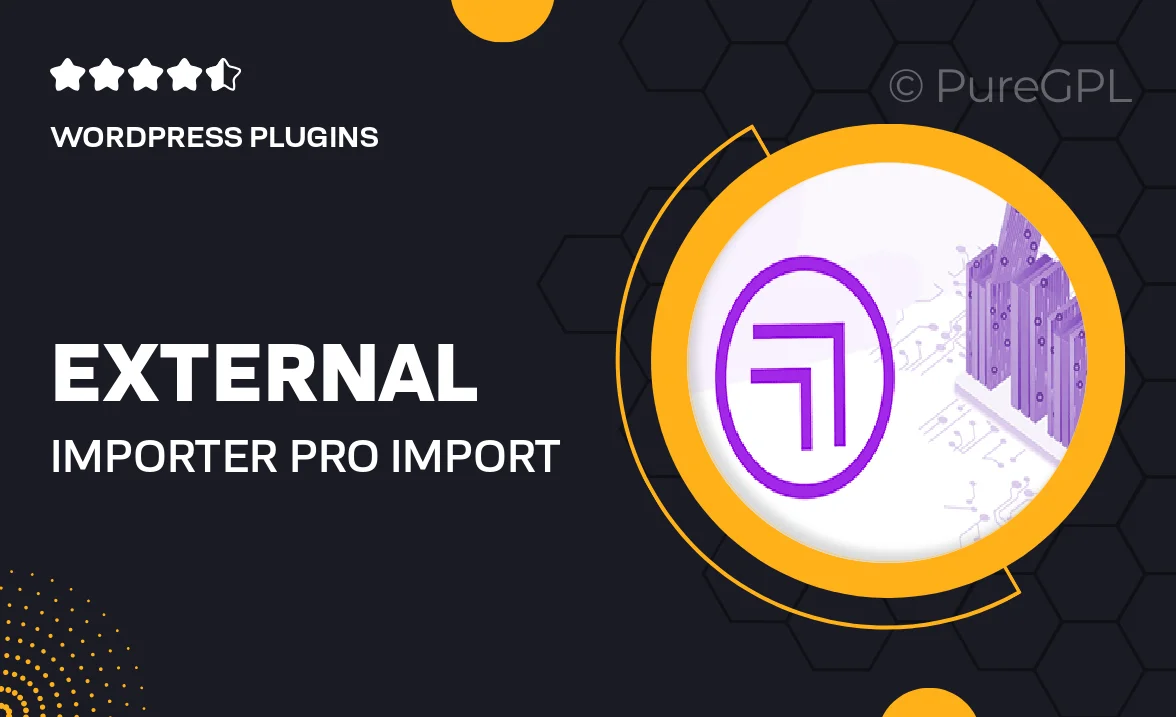 External Importer Pro – Import Affiliate Products Into WooCommerce