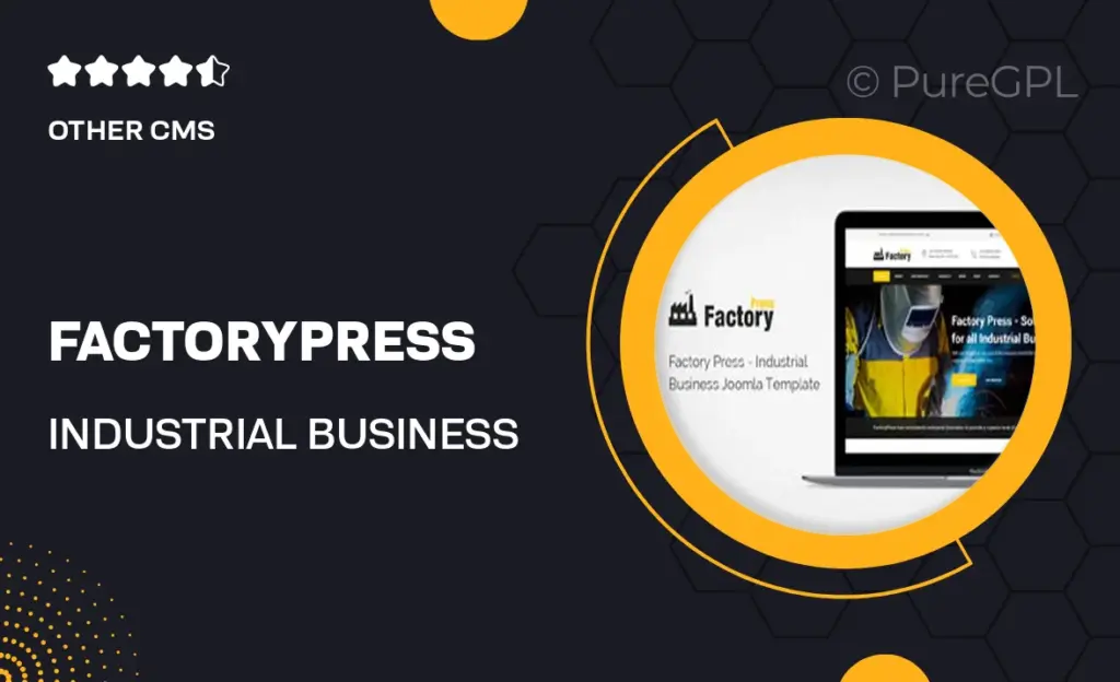 FactoryPress – Industrial Business Joomla Template 38 FactoryPress – Industrial Business Joomla Template