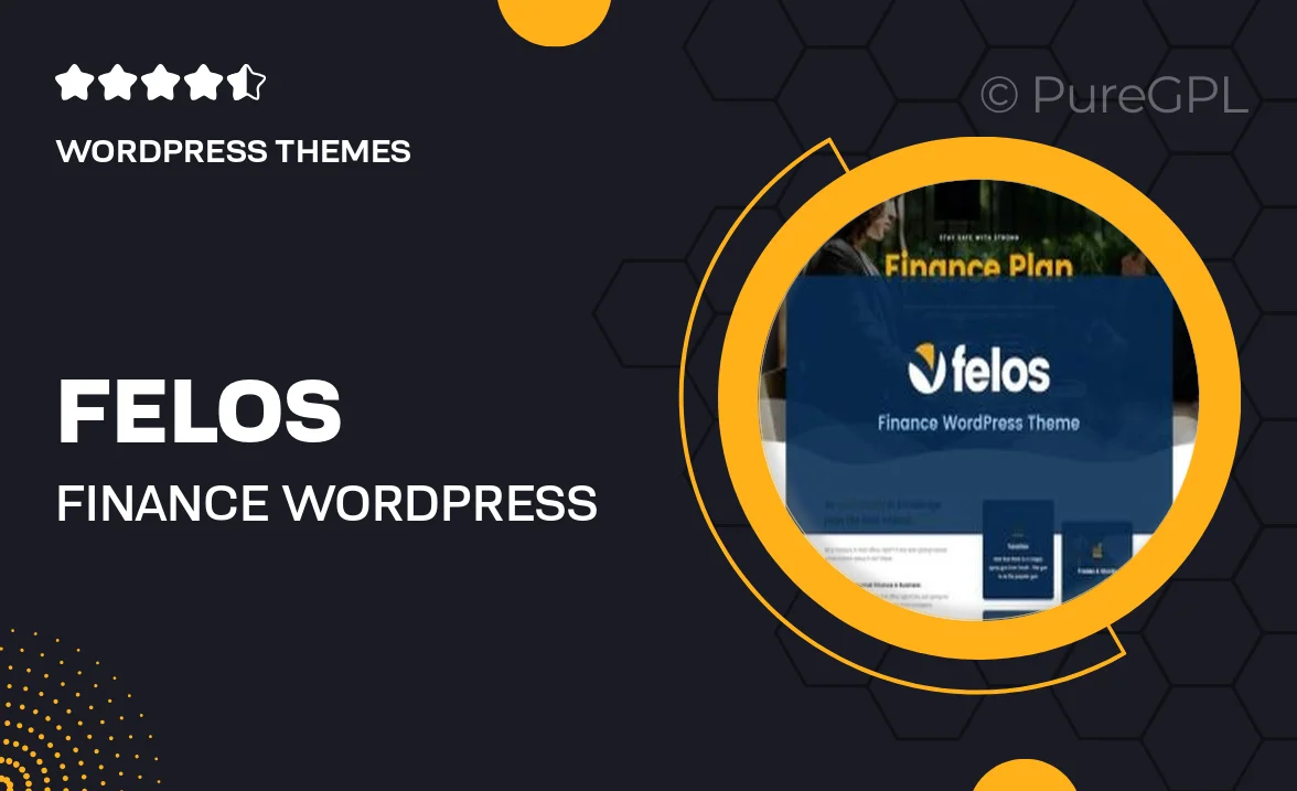 Felos – Finance WordPress Theme