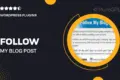 Follow My Blog Post – WordPress / WooCommerce Plugin