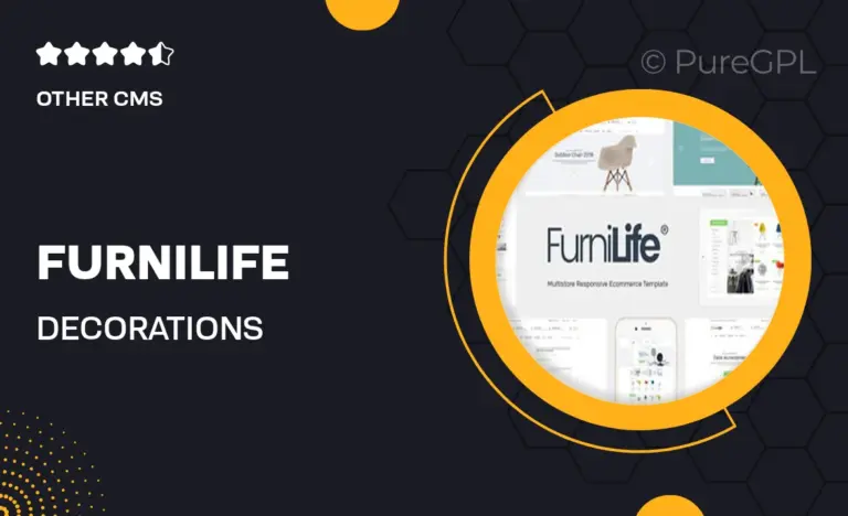 furnilife decorations supplies magento theme