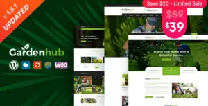 Garden HUB – Lawn & Landscaping WordPress Theme