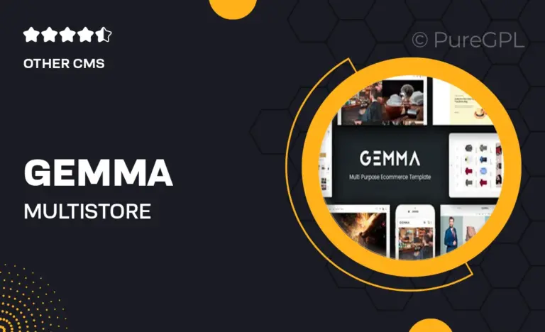 gemma multistore responsive magento theme