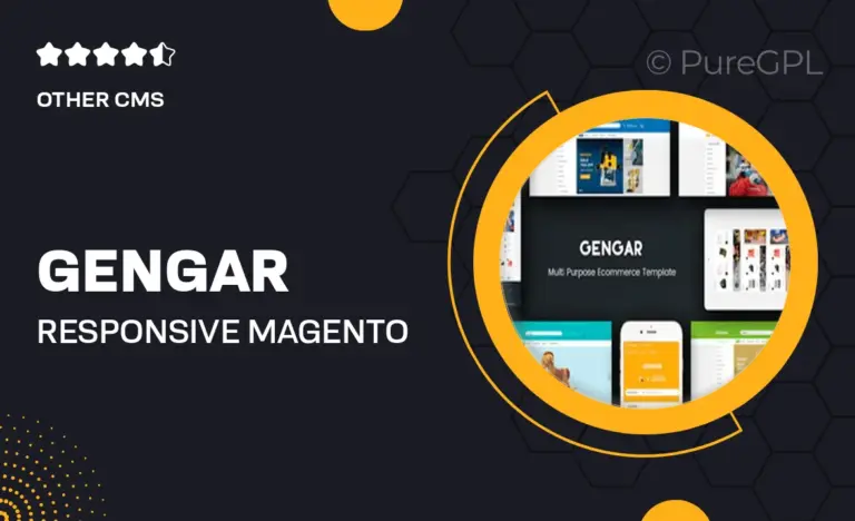 gengar responsive magento 2 theme