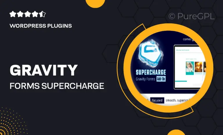 gravity forms supercharge add on