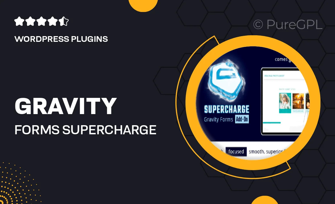 Gravity Forms Supercharge Add-On
