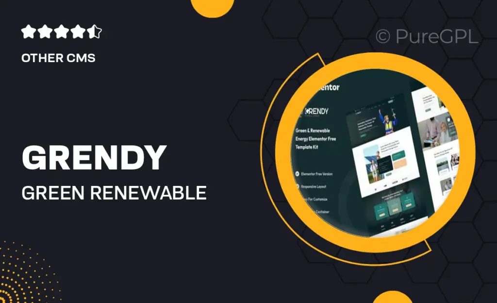 Grendy – Green & Renewable Energy Solutions Elementor Template Kit 19 Grendy – Green & Renewable Energy Solutions Elementor Template Kit