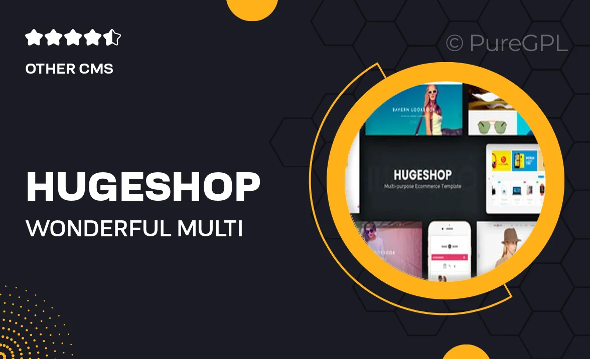 HugeShop – Wonderful Multi Concept Magento