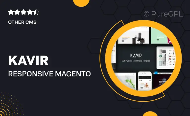 kavir responsive magento theme