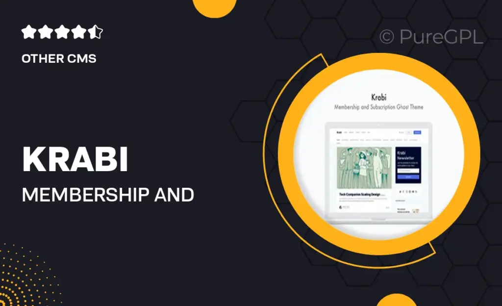 Krabi – Membership and Subscription Ghost Theme 46 Krabi – Membership and Subscription Ghost Theme