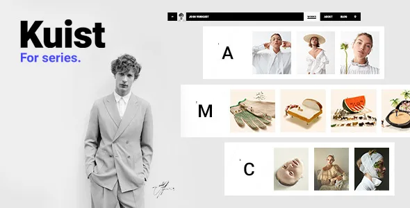 kuist photography series portfolio wordpress theme 1