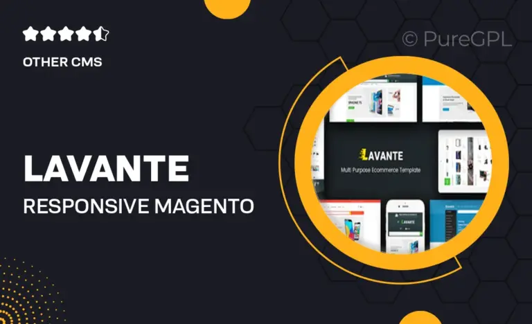 lavante responsive magento theme