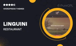 Linguini — Restaurant WordPress Theme