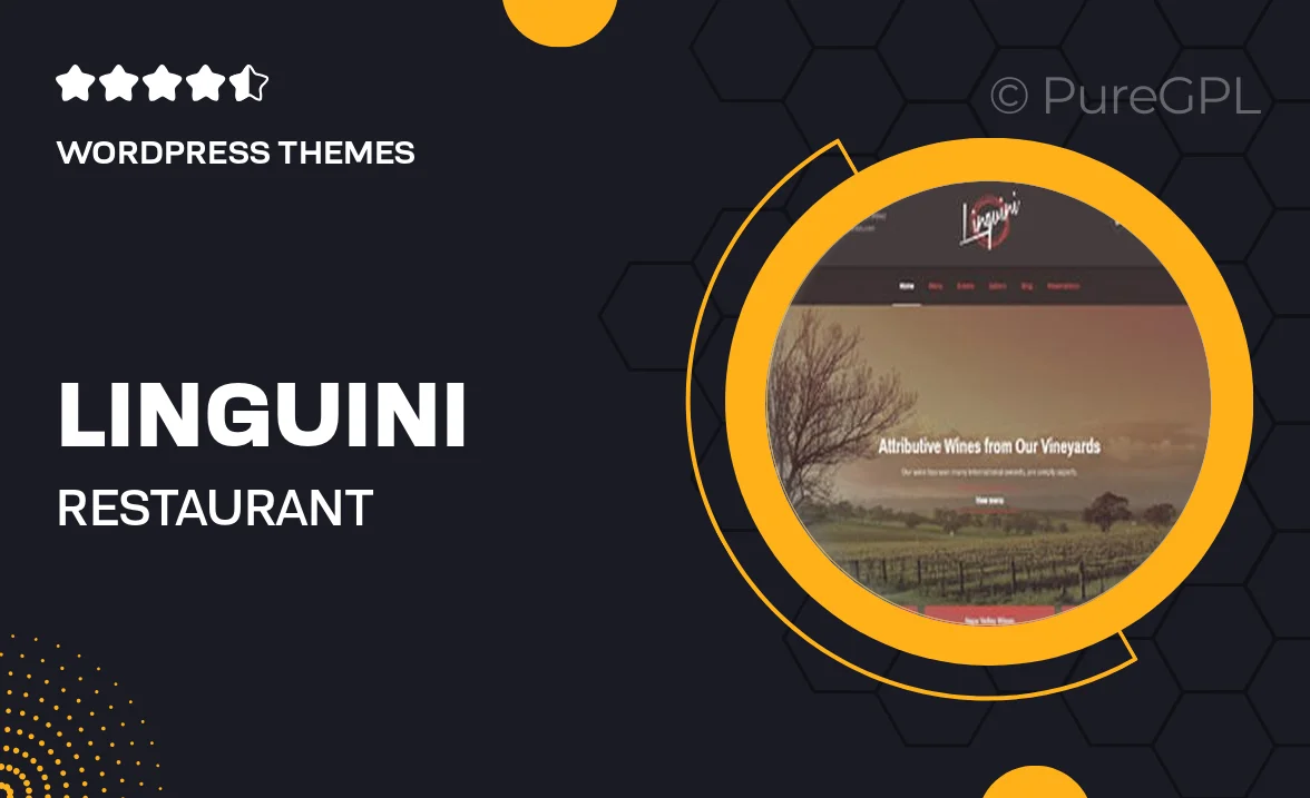Linguini — Restaurant WordPress Theme