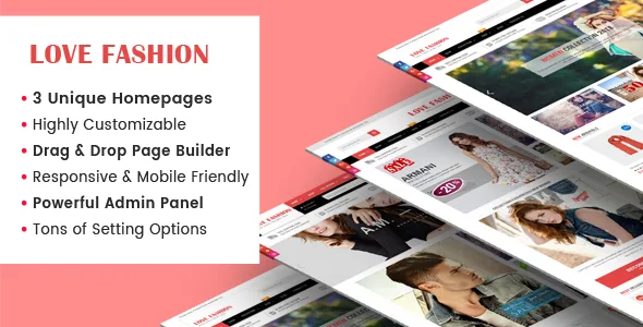 lovefashion multipurpose sections drag drop builder shopify theme 1