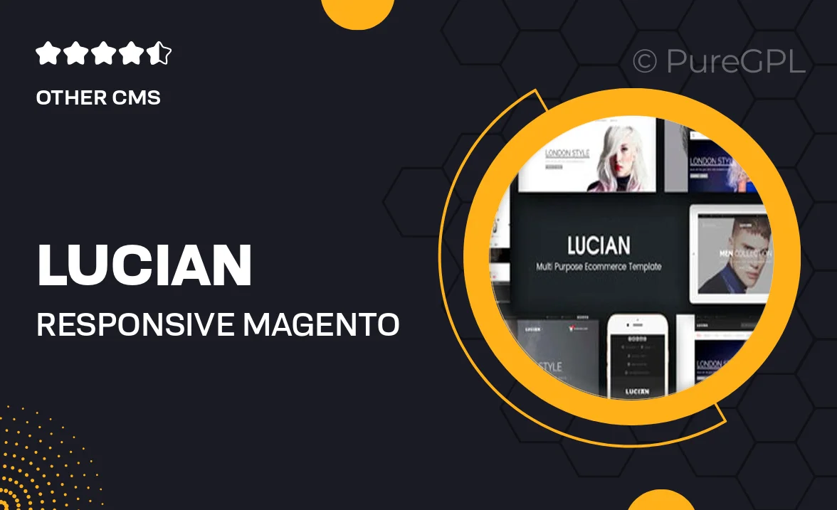 Lucian – Responsive Magento 2 Theme