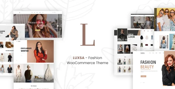 luxsa fashion woocommerce theme 1
