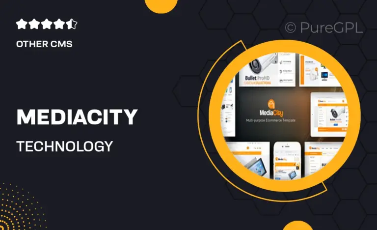 mediacity technology responsive magento theme