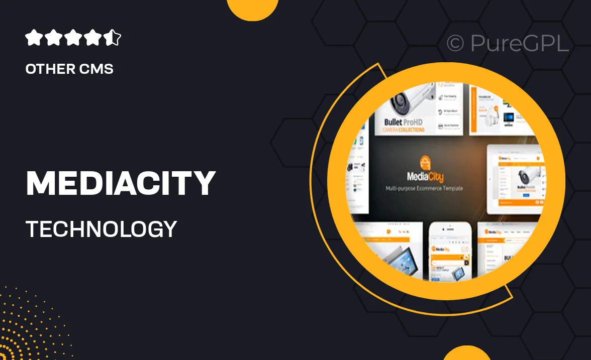 Mediacity – Technology Responsive Magento Theme