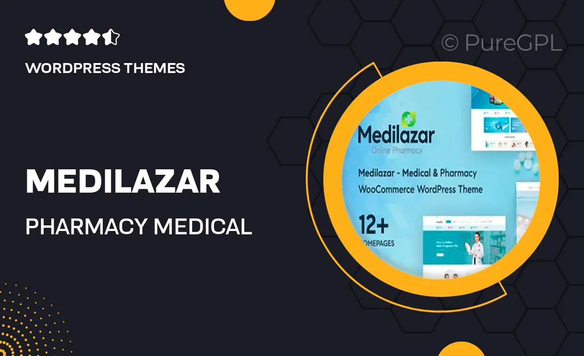 Medilazar – Pharmacy Medical WooCommerce WordPress Theme