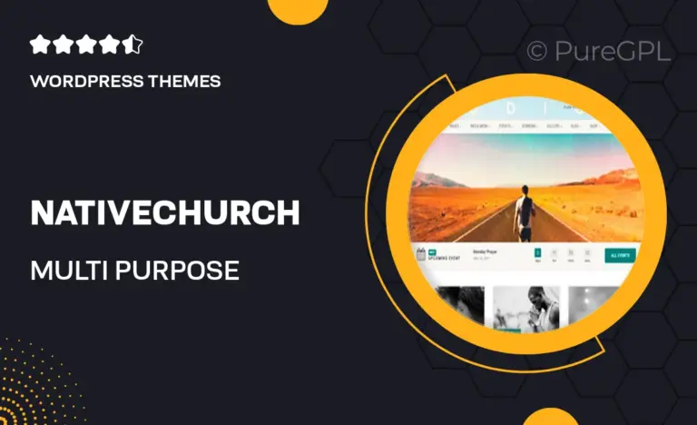 nativechurch multi purpose wordpress theme