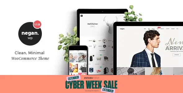 negan clean minimal woocommerce theme 1