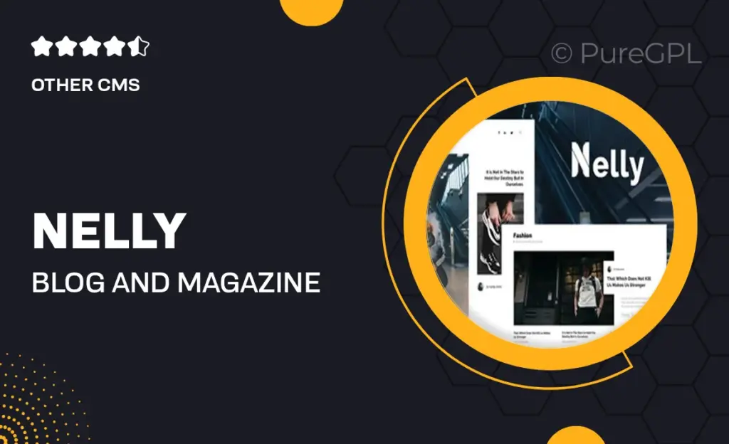Nelly – Blog and Magazine Ghost Theme 54 Nelly – Blog and Magazine Ghost Theme