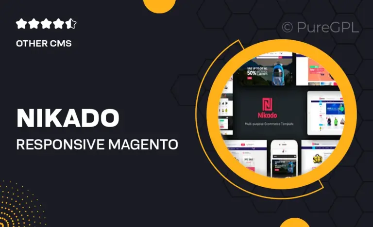 nikado responsive magento theme