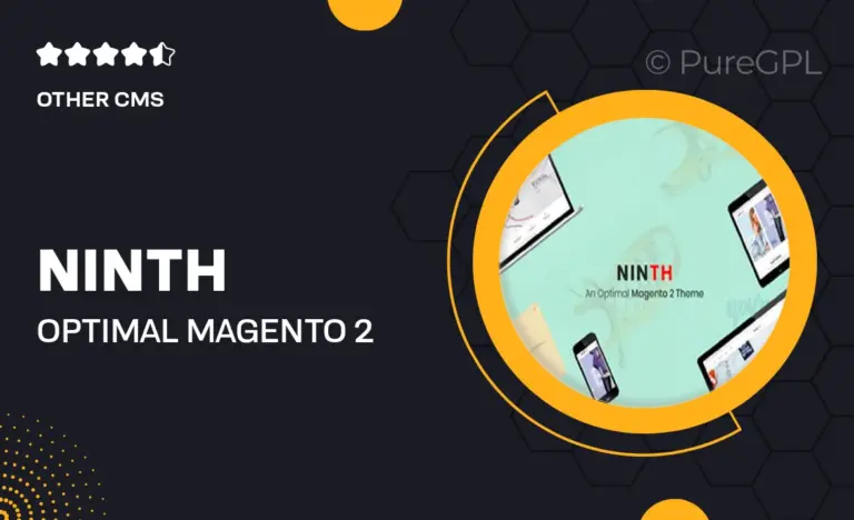 ninth optimal magento 2 theme