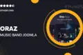 Oraz – Music Band Joomla Template