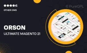 Orson – Ultimate Magento 2.1 Theme