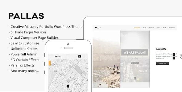 pallas creative multi purpose wordpress theme 1