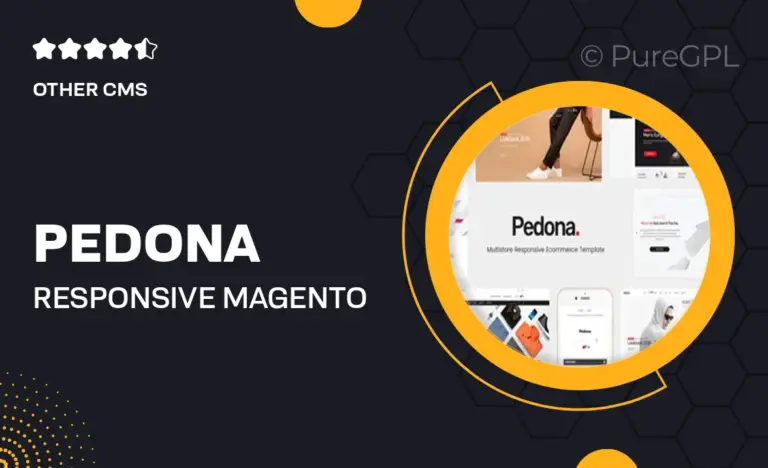 pedona responsive magento theme